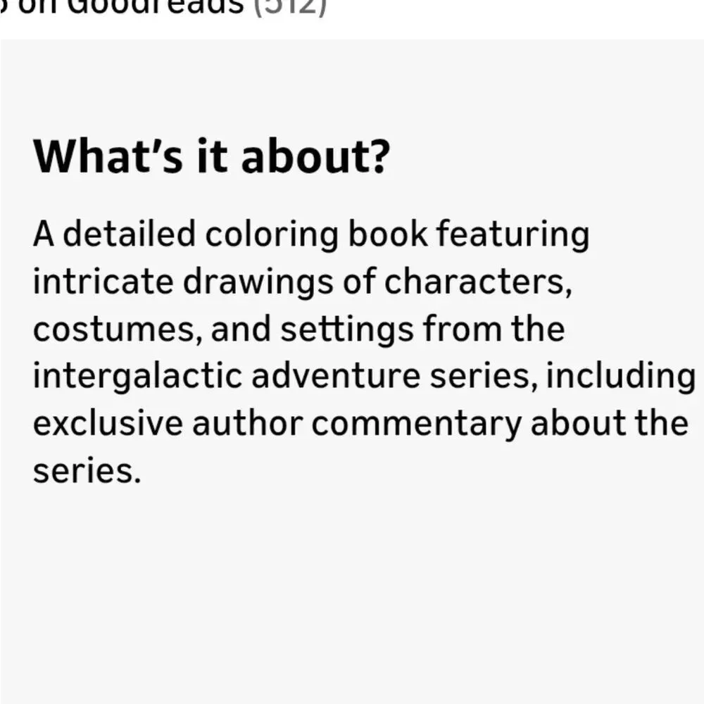 The Lunar Chronicles Adult Teen Coloring Book - New